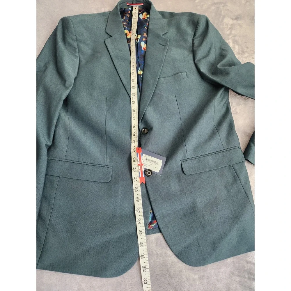 New Soul of London Green Suit Jacket Blazer Sport Coat 48 48R 44 Chest NWT